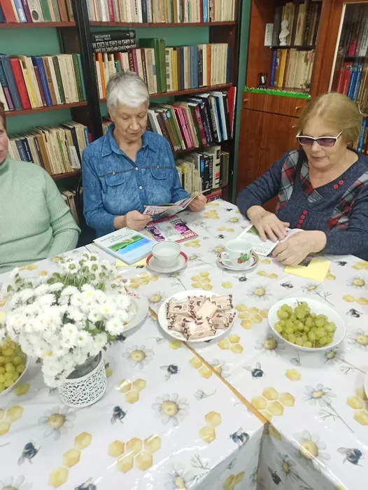 Очередное заседание клуба цветоводов-любителей