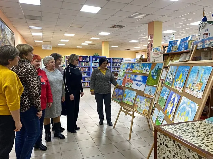 Окружной конкурс детских рисунков в рамках мероприятий проекта - победителя «Белые кружева Яблочного Спаса»