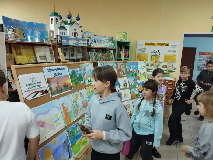 Окружной конкурс детских рисунков в рамках мероприятий проекта - победителя «Белые кружева Яблочного Спаса»