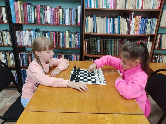 День шахмат в библиотеке