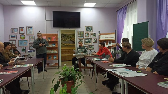 Встреча с редколлегией газеты "Земля Нижегородская"